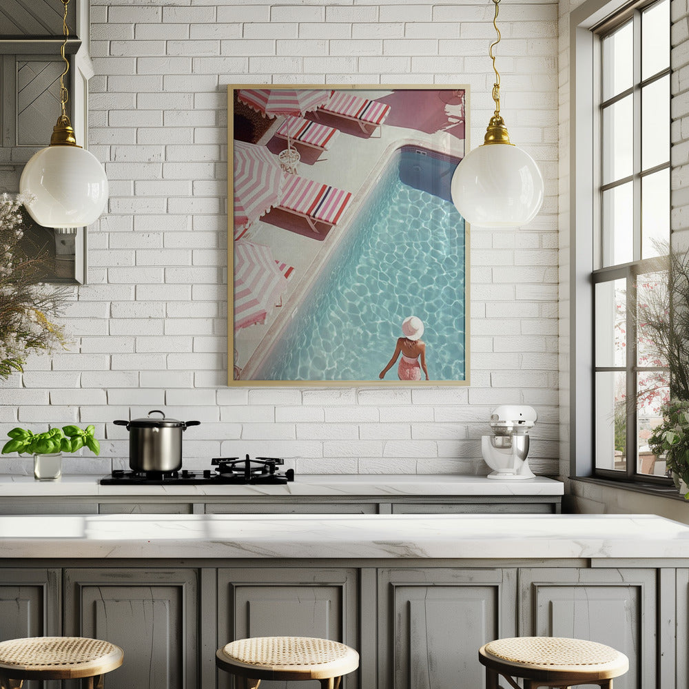 Barbie Core Pool Poster